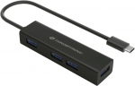 Conceptronic HUBBIES07B - hub - 4 port