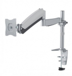 NEWSTAR FLAT SCREEN DESK MOUNT (CLAMP/GROMMET) 10-30" SILVER