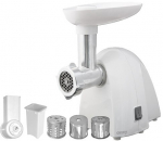 Meat mincer | Camry | CR 4802 | White | 600-1500 W | Number of speeds 1 | Middle size sieve, mince sieve, poppy sieve, p