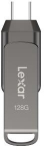 Lexar 128GB Dual Type-C and Type-A USB 3.1 flash drive, up to 130MB/s read