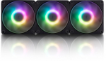 InWin AM120S RGB PWM L&uuml;fter 3er Pack - 120mm, schwarz