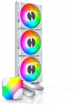 Montech Hyper Flow ARGB AIO Water Cooler, White - 360 mm