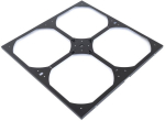 Watercool MO-RA IV 400 Fan Frame - 200mm, Black