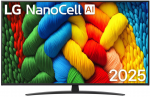 LG 75NANO81A3A | 75 | Smart TV | webOS 25 | UHD