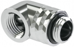 Barrow Dazzle 90&deg; G1/4 M to G1/4 F rotary adapter, silver