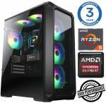 INTOP Ryzen 5 5600X 64GB 1TB SSD M.2 NVME+2TB RX6600 8GB no-OS