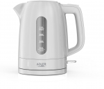 Adler Kettle | AD 1380w | Electric | 2200 W | 1 L | Polypropylene | 360&deg; rotational base | White