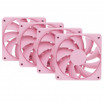 Hyte FA12 Fans, 4-Pack, 120mm, Strawberry Milk
