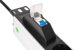 Digitus Aluminum socket strip, 7-way with circuit breaker