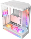 NZXT H6 RGB+ (2026) All White Tempered Glass x 2
