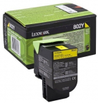 LEXMARK 80C20Y0 return toner yellow