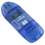 TITANUM TA101B card reader Blue USB 2.0