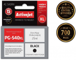 Activejet AC-540RX Ink cartridge (replacement for Canon PG-540XL; Premium; 25 ml; 700 pages, black)