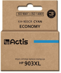 Actis KH-903CR ink (replacement for HP 903XL T6M03AE; Standard; 12 ml; cyan) - New Chip