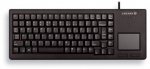 Cherry XS Touchpad Keyboard G84-5500, black, US layout