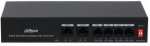Dahua Technology 6-Port 10/100Mbps Unmanaged Desktop Switch with 4 PoE Ports (Total 36W) - PFS3006-4ET-36