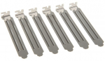 InLine PCI Slotblech 6er-Pack - silber