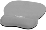 Delock Ergonomic Mouse pad with Wrist Rest grey 245 x 206 mm