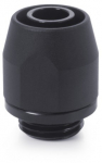 Alphacool HF TPV Metal Fitting 12.7/7.6mm Straight Black