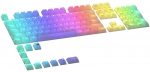 Glorious Polychroma RGB Keycaps - 115 Keycaps, ANSI, US-Layout, semi-transparent