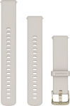 Garmin watch strap Venu 3S 18mm, ivory/gold