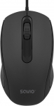 Savio Wired Mouse MB-02 1200 DPI Black