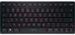 CHERRY KW 9200 MINI Keyboard, Black, EU Layout (QWERTY), Cherry SX