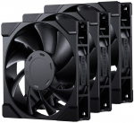 PHANTEKS M25 Gen2 PWM fan, 3-pack - 120mm, black