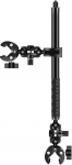 Motorcycle/bicycle mount PULUZ with a single clamp and selfie stick 150 cm