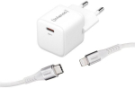 Intenso USB-C GaN Power Adapter +C315L/7803052, 30W, white