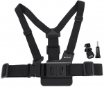 Puluz adjustable chest harness with J-type mount for sports cameras