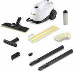 K&auml;rcher SC 3 EasyFix Cylinder steam cleaner 0.5 L 1900 W Black, White