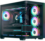 AeroCool P500C EVO-G-BK-v1 case, black, 2x tempered glass