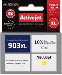 Activejet AH-903YRX Ink (replacement for HP 903XL T6M11AE; Premium; 12 ml; yellow)