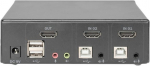 DIGITUS KVM Switch 2x1 HDMI 2-Port