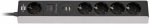 Brennenstuhl Steckdosenleiste 5-fach, 1x USB-C, 2x USB-A - schwarz