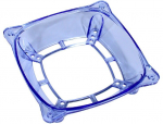 InLine Fan Adapter 120mm to 70/80/92mm Transparent/Blue