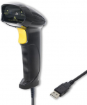 QOLTEC 50876 Laser scanner 1D USB Black