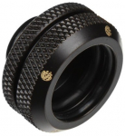 Bitspower Multi-Link Adapter Anschluss gerade G1/4 Zoll AG auf 16mm AD Hardtube - carbon schwarz