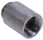 extension G1/4 to G1/4 25mm - knurled - black nickel