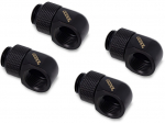 Alphacool Eiszapfen L-connector rotatable G1/4 AG to G1/4 IG - 4pcs Set Deep...