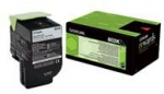 LEXMARK 80C20K0 return toner black