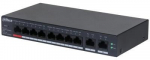 Dahua Technology DH-CS4010-8GT-110 network switch Managed L2 Gigabit Ethernet (10/100/1000) Power over Ethernet (PoE) Bl