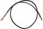 Phobya Thermosensor single 50cm - black sleeved