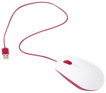 Official Raspberry Pi Mouse (white/red)