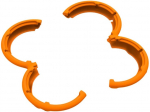 SUNNYLIFE propeller guard for DJI Neo (orange)