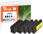 Peach Patrone HP Nr.963 MultiPack Plus OEM reset 2xbk,c,m,y remanufactured