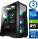 INTOP AQUA i7-14700F 16GB DDR5 2TB SSD M.2 NVME+2TB RTX5050 8GB WIN11