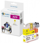 G&G XL ink cartridge compatible with Brother LC-223Y