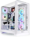 Thermaltake View 390 TG PC Case White Tempered Glass x2